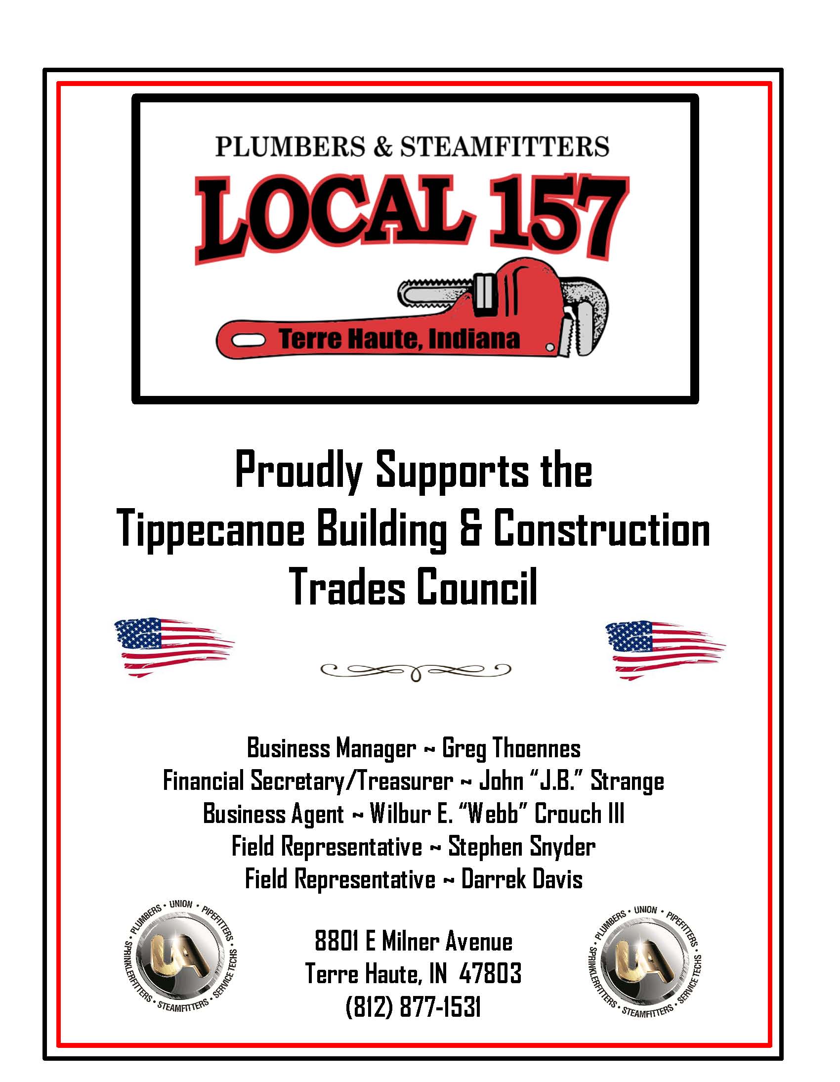 Plumbers and Steamfitters Local 157 